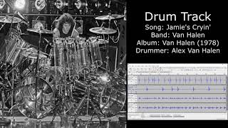 Jamies Cryin Van Halen • Drum Track [upl. by Stochmal]