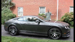 The Bentley Continental SuperSports is a 310000 Bentley Hellcat [upl. by Dara17]