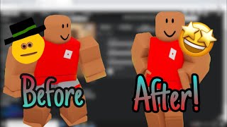 How to make your blocky avatar skinny Tutorial [upl. by Ymas213]