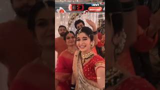 Bhavika Sharma amp Hitesh Marriage Dance reels 😀 Gum hai kisi ke pyar mein Today Episode BTS shorts [upl. by Wehrle]