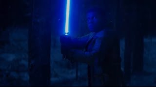 Star Wars The Force Awakens  Finn Lightsaber Ignition [upl. by Jary]