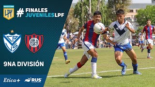 Juveniles  Final 9na División  Vélez  San Lorenzo [upl. by Jak]