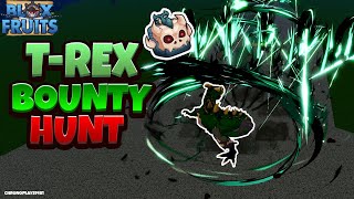 NEW TRex Fruit is OVERPOWERED Blox Fruits Bounty Hunting Winter Update [upl. by Morel]