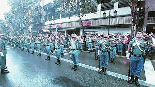 12 de Octubre de 2024 Soldados Legionarios recitando el Orgulloso Credo Legionario [upl. by Atinram985]