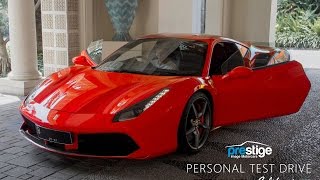 Prestigeous Ferrari 488 GTB Test Drive [upl. by Nodnas375]