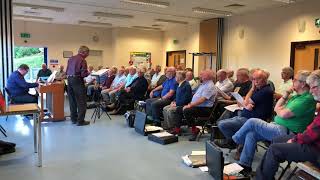 Cor Meibion Llanelli Male Voice Choir perform Y Tangnefeddwyr [upl. by Hardy]