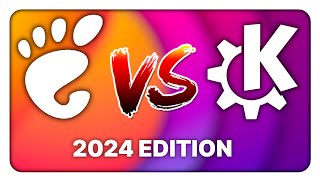 GNOME vs KDE Plasma in 2024 which one is better for Linux beginners [upl. by Fulks]