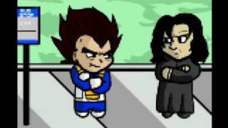 Vegeta and Snape at the bus stop [upl. by Dino646]