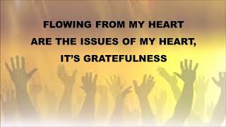 Grateful by Hezekiah Walker Instrumental w Lyrics [upl. by Arihay]