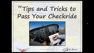 Pass your checkride with DPE Jason Blair [upl. by Drofub]