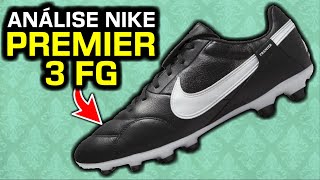 Continua EXCELENTE 👀  Análise chuteira campo Nike Premier 3 FG [upl. by Enutrof]