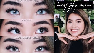 HONEST TTDEYE REVIEW ON DARK EYES  Polar Lights GreyBrown [upl. by Laenej]