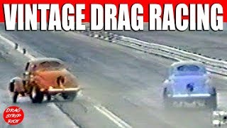 AA Gassers Vintage Drag Racing Bakersfield California [upl. by Itaws]