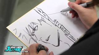 BLEACH Tite Kubo OFFICIAL Creator Sketch Video by SHONEN JUMP Alpha [upl. by Lazaruk]