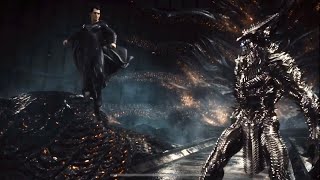 Superman VS Steppenwolf Final Battle  Snydercut  Zack Snyder Justice League [upl. by Young]