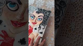 Hermoso grimorio inspirado en Cruella 🗝🖤 art grimorio cruela [upl. by Anahcra]