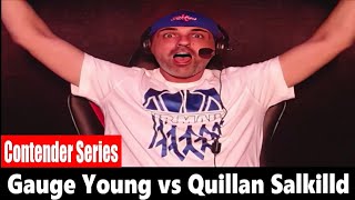 Dana Whites Contender Series Gauge Young vs Quillan Salkilld REACTION [upl. by Nevart]