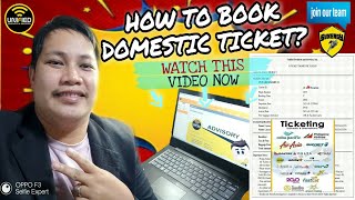 How to Book Airline Domestic Ticket with Unified App [upl. by Alexandra]