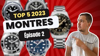 5 Montres intéressantes  Fin 2023 [upl. by Ami]