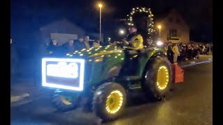 Tractor lichtstoet Hamme 2022 [upl. by Ellon]