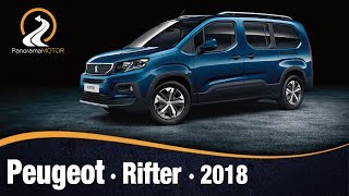 Peugeot Rifter 2018  Video e Información  Review en Español [upl. by Anived]