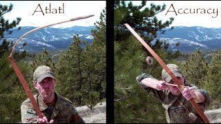 Judging Accuracy with an Atlatl [upl. by Yadrahs]