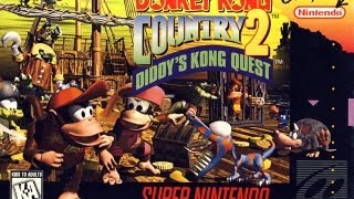 Donkey Kong Country 2 Diddys Kong Quest Video Walkthrough [upl. by Azarcon]