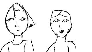 Cautionary tale  Mean girls movie animatic  Drawing of stars [upl. by Ecirted]