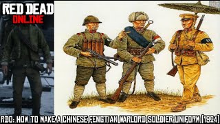 RDO How to Make a Chinese Fengtian Warlord Soldier Uniform 1924 [upl. by Chabot]