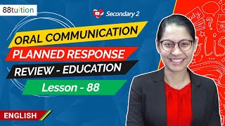 PSLE English 2023  Oral Communication  Planned Response  88tuition [upl. by Tnecniv]