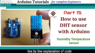 How To Install DHT Sensor Library for Arduino IDE  DHT11  DHT22 Sensor Library  Arduino [upl. by Cesaria179]