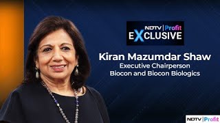 Profit Insights  Biocons Kiran Mazumdar Shaw Exclusive  NDTV Profit [upl. by Aiyot]