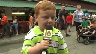 quotApparentlyquot This Kid is Awesome Steals the Show During Interview [upl. by Ulah]