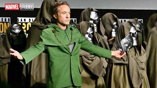 AVENGERS 5 Robert Downey Jr Doctor Doom Trailer Breakdown  Marvel Comic Con [upl. by Lahcsap706]