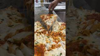 Part 2 of 2 The famous PENNE ALLA VODKA PIZZA in the making from Krispy Pizza NYC DEVOURPOWER [upl. by Macfarlane]