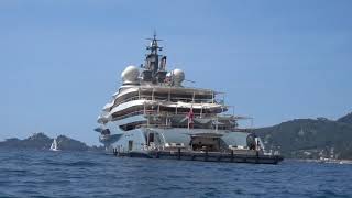 Inside a 450 Million Luxurious Super Yacht The A [upl. by Romina]