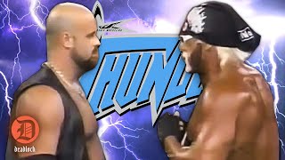 Horace vs Hulk Hogan on WCW Thunder  DEADLOCK Podcast Retro Review [upl. by Kikelia]