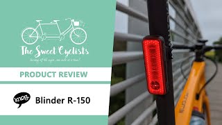 Knog Blinder R150 Bike LED Rear Taillight Review  feat 150 Lumen  COB LED  CableFree  9 Modes [upl. by Haimorej]