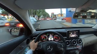 2018 Mercedes C200  Manejo POV [upl. by Ediva]