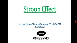 Stroop Effect [upl. by Ellivro]