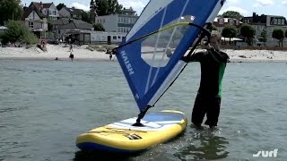 WindsurfManöver So geht der Beachstart [upl. by Sorilda]