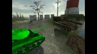 GMod  World Of Tanks T92 vs T502 [upl. by Garfinkel]