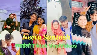 Santosh Neetu Letest Viral Tiktok Videos जोडी होस् त यस्तो [upl. by Lewellen]