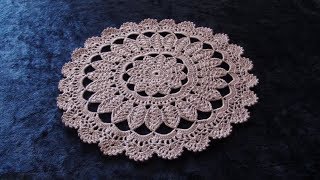 How to Crochet 22 Doily Pattern 719│by ThePatternFamily [upl. by Modeste]