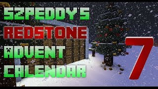 Minecraft Redstone Advent Calendar Dec 7th  Win a Steam game every day [upl. by Larrad]