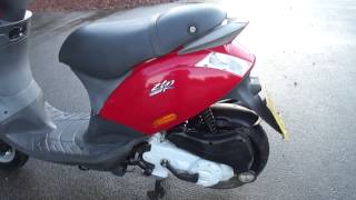 2007 PIAGGIO ZIP 50 4T 4 STROKE VGC SCOOTER MOPED ORIGINAL 2 OWNER NEW MOT amp TAX [upl. by Annovoj186]