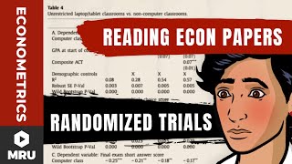 How to Read Economics Research Papers Randomized Controlled Trials RCTs [upl. by Fennell]