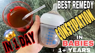 PRUNE JUICE FOR CONSTIPATIONBEST REMEDY FOR CONSTIPATION IN BABIES AND CHILDRENGET RELIEF IN 1 DAY [upl. by Ecertap]