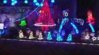 40000 LED Christmas Lights dance Carol Of The Bells [upl. by Eoz]