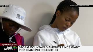 Storm Mountain Diamonds finds fancy intense pink diamond [upl. by Kirred]